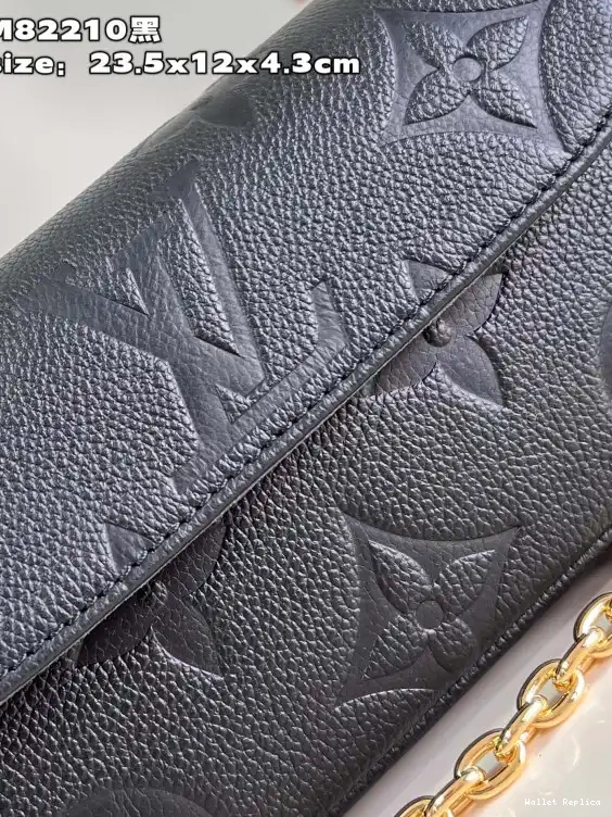 Cheap Ivy on VUITTON Chain Wallet LOUIS 0602